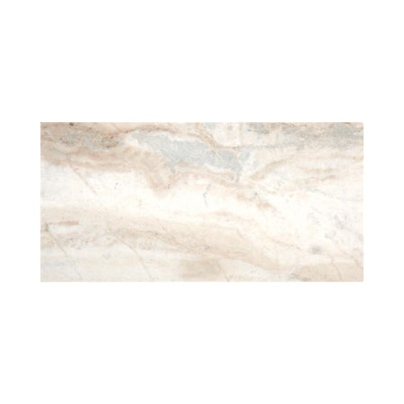 American Olean Lumen White Natural Stone Tile - Rectangle Polished