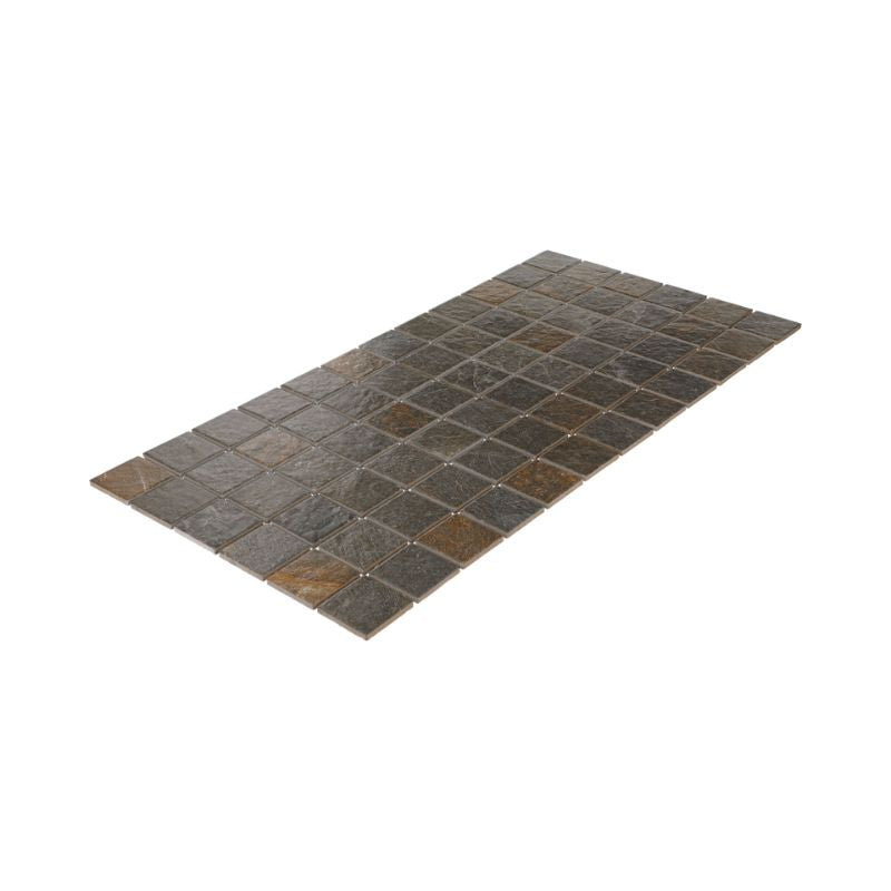 American Olean Mahogany Constant Porcelain Tile - Straight Joint Flat