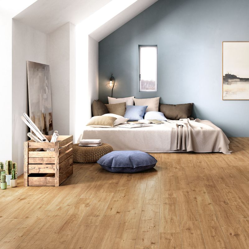 American Olean Maple Lake Wood-Look Porcelain Tile - Lifestyle