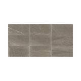 American Olean Merit Dark Gray Stone-Look Porcelain Tile