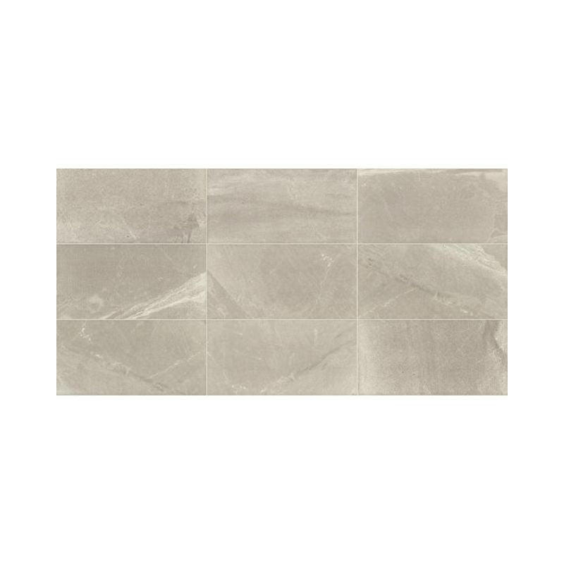 American Olean Merit Light Gray Stone-Look Tile - Rectangle