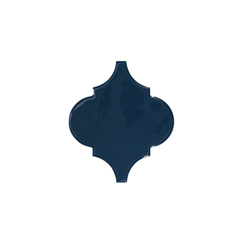 American Olean Midnight Blue Decorative Wall Tile - Arabesque