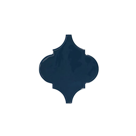 American Olean Midnight Blue Decorative Wall Tile - Arabesque