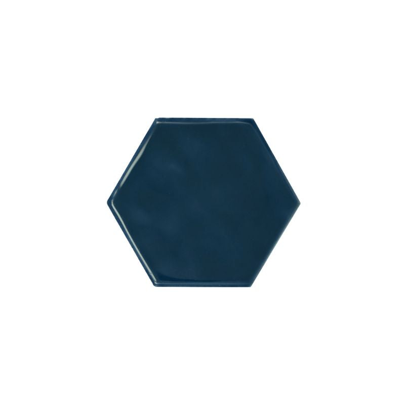 American Olean Midnight Blue Decorative Wall Tile - Hexagon