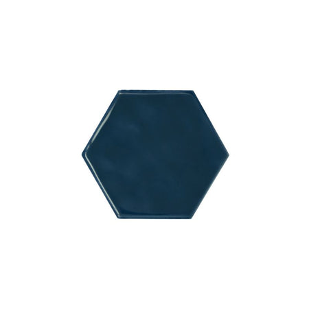 American Olean Midnight Blue Decorative Wall Tile - Hexagon