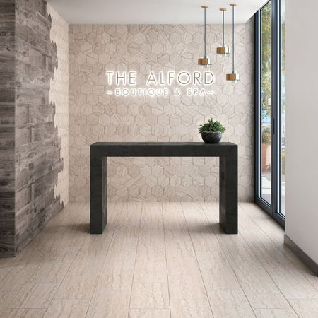 American Olean Mythique Marble Botticino Porcelain Tile - Quality Home Distribution