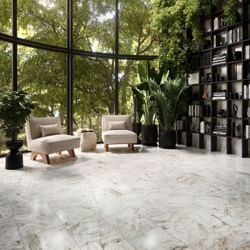 American Olean Mythique Marble Majestic Porcelain Tile - Lifestyle