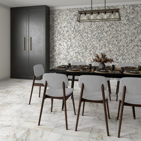 American Olean Mythique Marble Majestic Porcelain Tile - Lifestyle