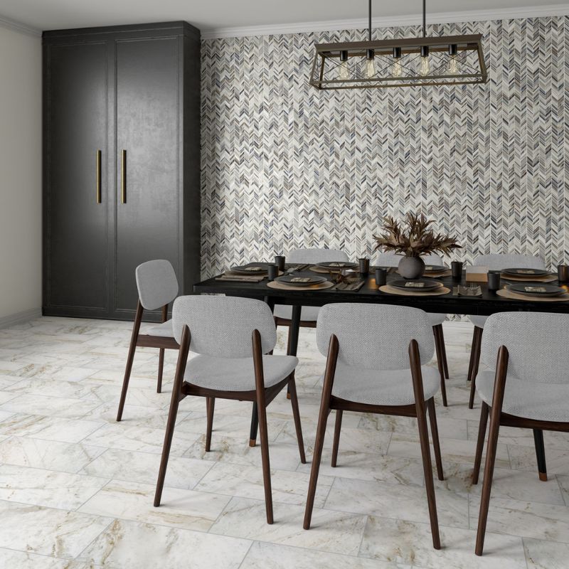 American Olean Mythique Marble Majestic Porcelain Tile - Lifestyle
