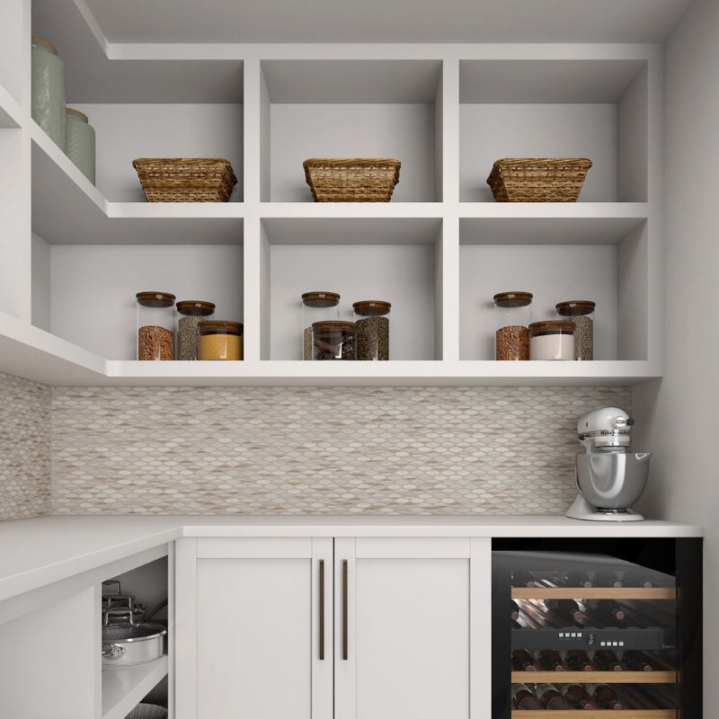 American Olean Open Horizon Ascend Stone Mosaic Tile - Leaf Lifestyle
