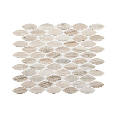 American Olean Open Horizon Ascend Stone Mosaic Tile - Leaf