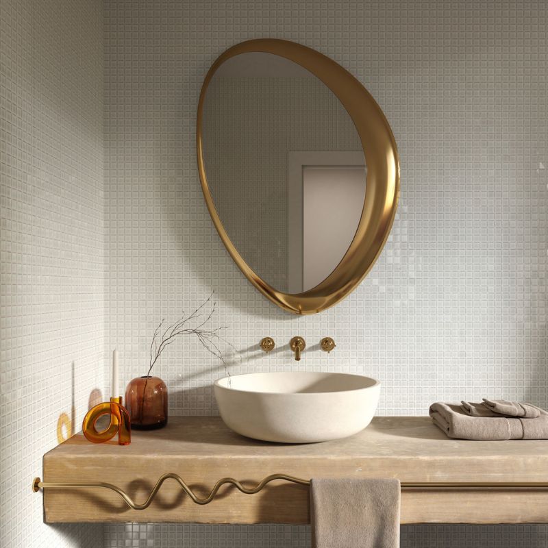 American Olean Pearl Color Appeal Mosaic Tile - Straight Joint Lifestyle 2