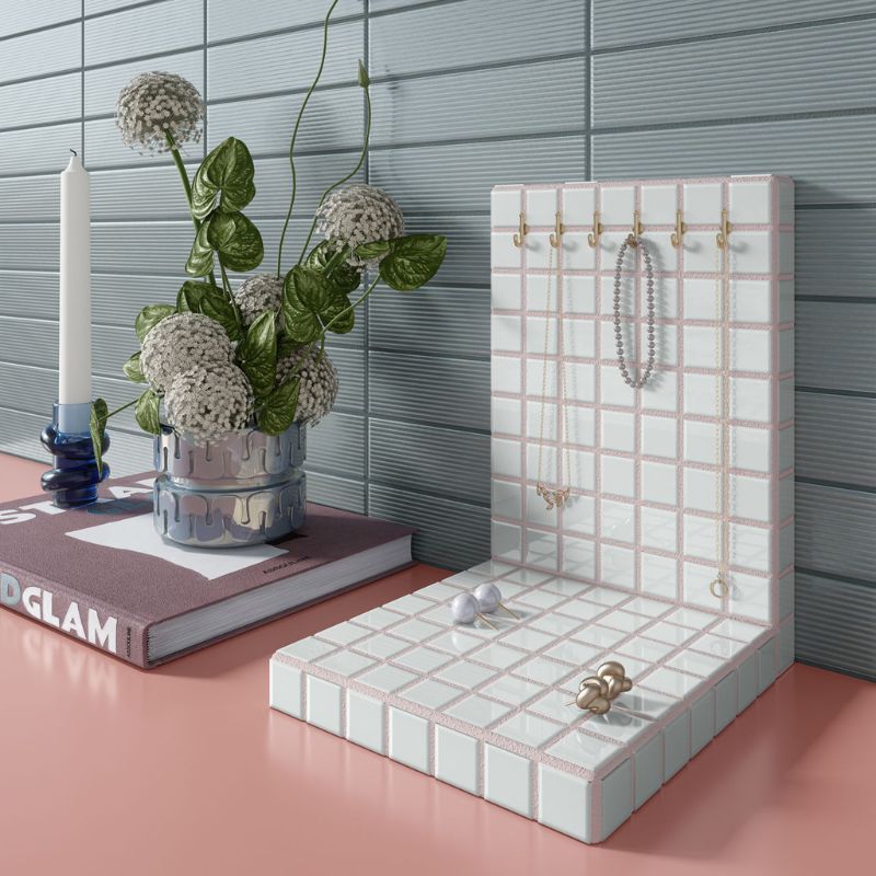 American Olean Pearl Color Appeal Mosaic Tile - Straight Joint Lifestyle 1