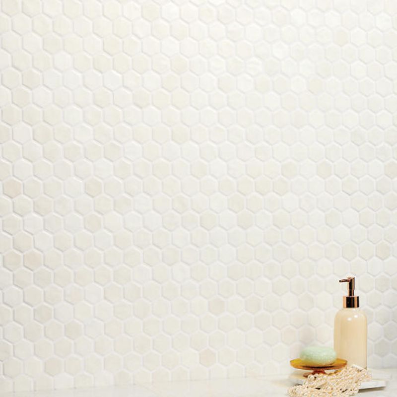 American Olean Plume Studio Haven Ceramic Tile - Hexagon