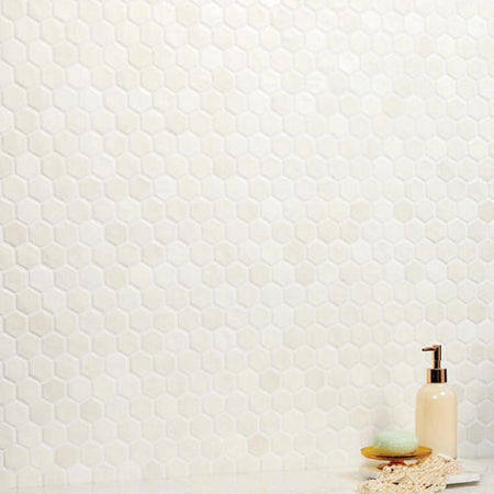 American Olean Plume Studio Haven Ceramic Tile - Hexagon