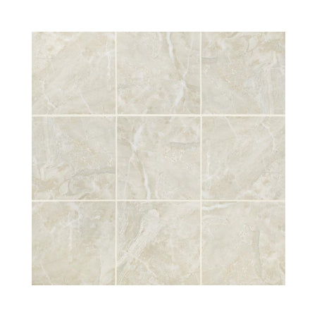 American Olean Silver Marble Marble-Look Porcelain Tile - Square