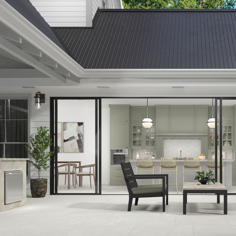 American Olean Solstice Winter White Tile - Lifestyle 2