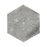 American Olean Solstice Spring Grey Porcelain Tile - Hexagon