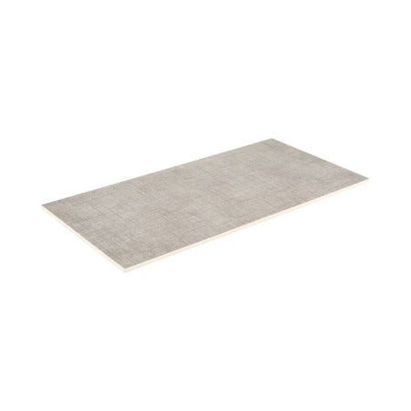 American Olean Stitchmark Bouclé Cream Fabric-Look Porcelain Tile - Rectangle Flat
