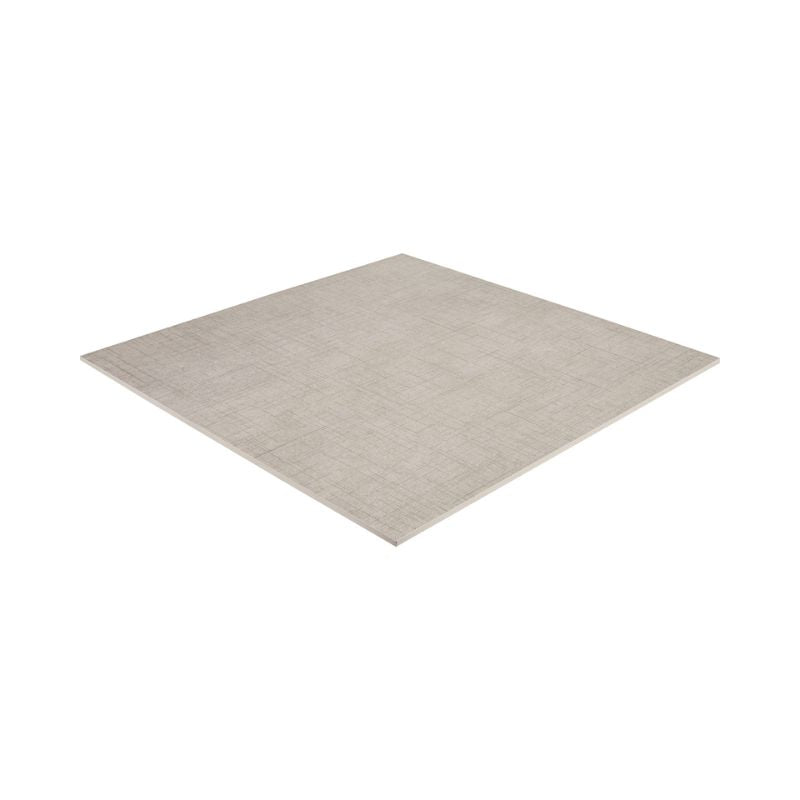 American Olean Stitchmark Bouclé Cream Fabric-Look Porcelain Tile - Square Flat