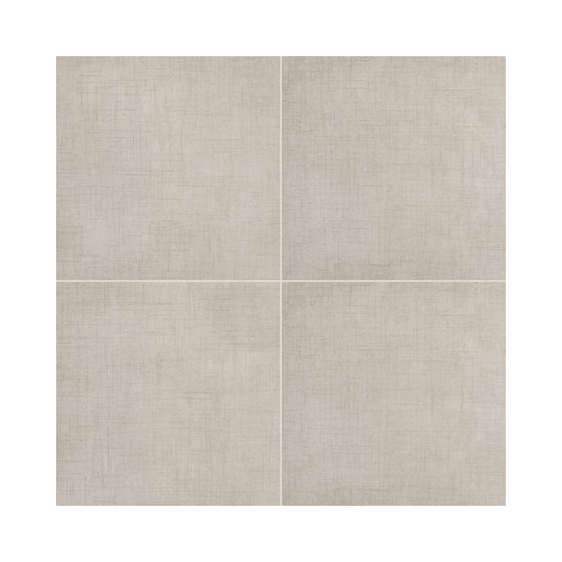 American Olean Stitchmark Bouclé Cream Fabric-Look Porcelain Tile