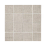 American Olean Stitchmark Bouclé Cream Fabric-Look Porcelain Tile - Straight Joint