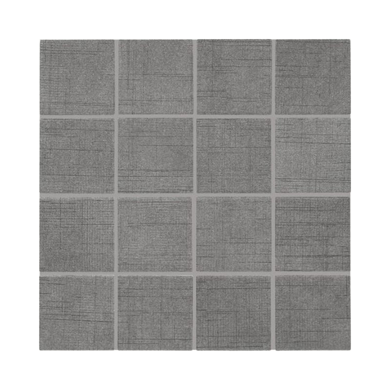 American Olean Stitchmark Jersey Gray Fabric-Look Porcelain Tile - Straight Joint