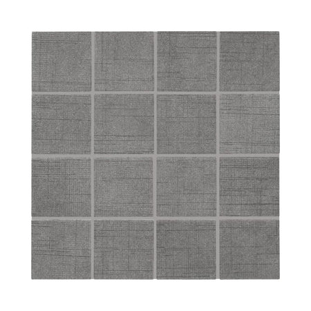 American Olean Stitchmark Jersey Gray Fabric-Look Porcelain Tile - Straight Joint