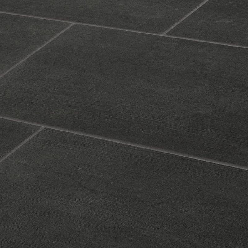 American Olean Theoretical Evolved Abstract Black Concrete-Look Porcelain Tile - Quality Home Distribution
