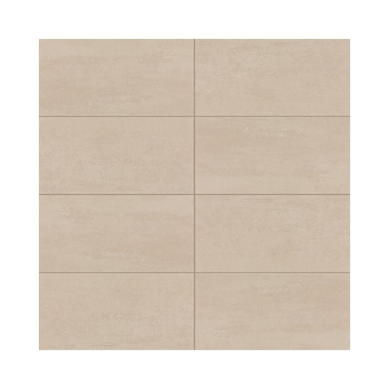 American Olean Theoretical Evolved Balanced Beige Concrete-Look Porcelain Tile