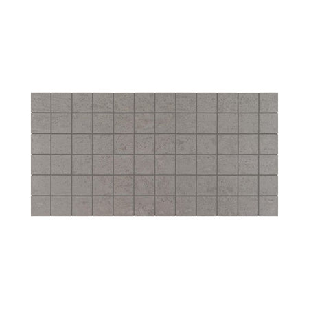 American Olean Theoretical Evolved Creative Gray Concrete-Look Porcelain Tile - Straight Joint
