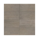 American Olean Theoretical Evolved Hibernate Brown Concrete-Look Porcelain Tile - Matte Rectangle