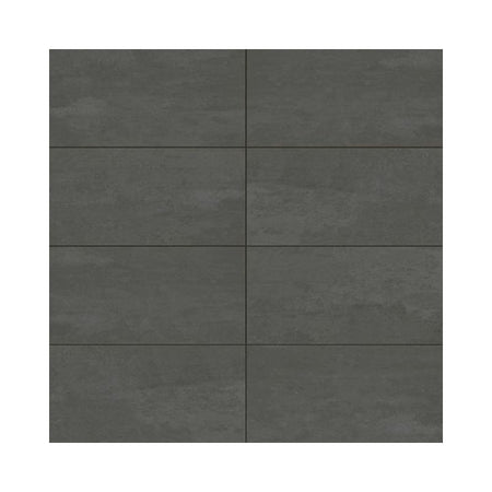 American Olean Theoretical Evolved Imaginative Gray Concrete-Look Porcelain Tile - Textured Rectangle