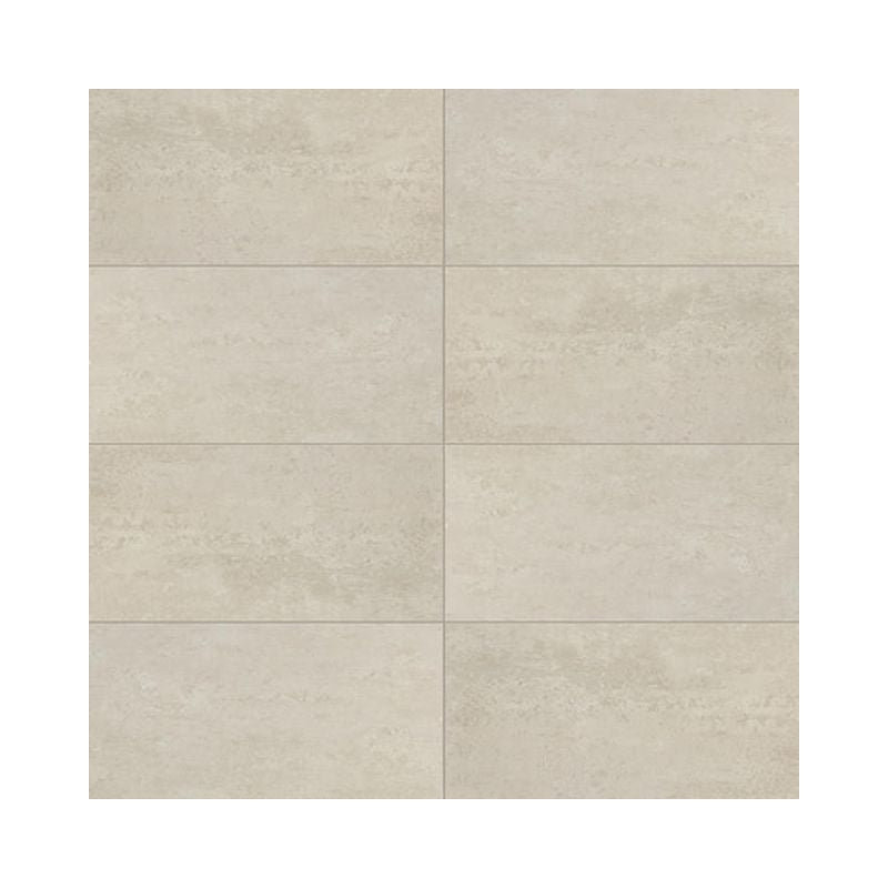 American Olean Theoretical Evolved Ritual Gray Concrete-Look Porcelain Tile - Textured Rectangle