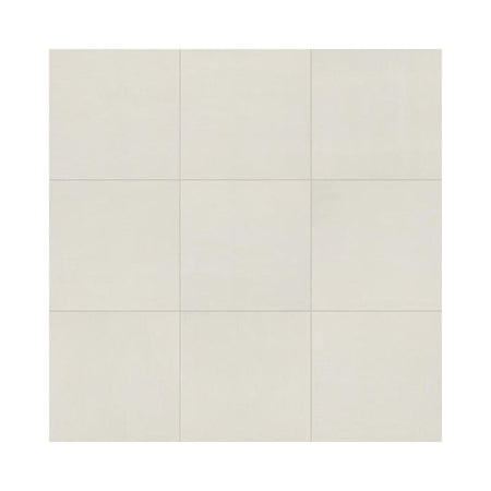 American Olean Theoretical Evolved Wishful White Concrete-Look Porcelain Tile - Square