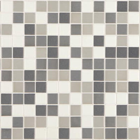 American Olean Unglazed Mosaics Snow Leopard Porcelain Tile