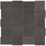 American Olean Union Black Nickel Concrete-Look Porcelain Tile - Modern Weave