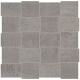 American Olean Union Industrial Gray Concrete-Look Porcelain Tile - Modern Weave