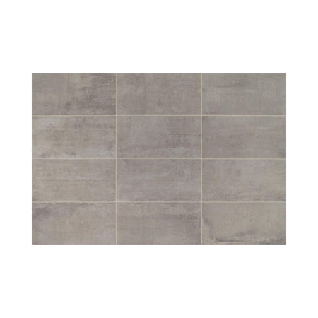 American Olean Union Industrial Gray Concrete-Look Porcelain Tile - Rectangle