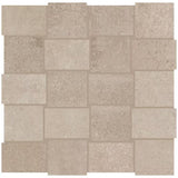 American Olean Union Weathered Beige Concrete-Look Porcelain Tile - Modern Weave