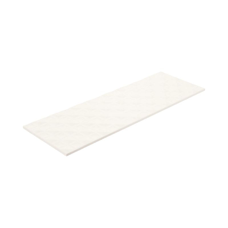 American Olean White Decorative Wall Tile | Visual Impressions