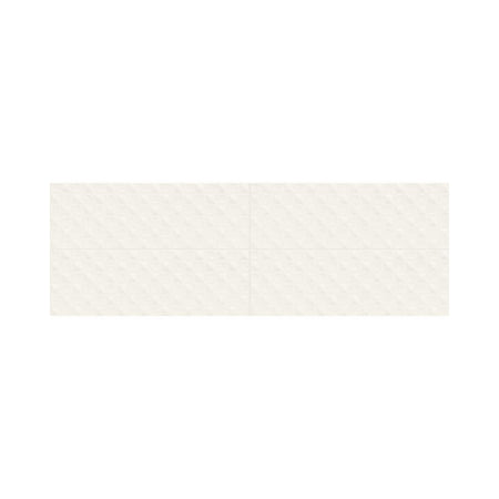 American Olean White Decorative Wall Tile - Rectangle Quadrangle