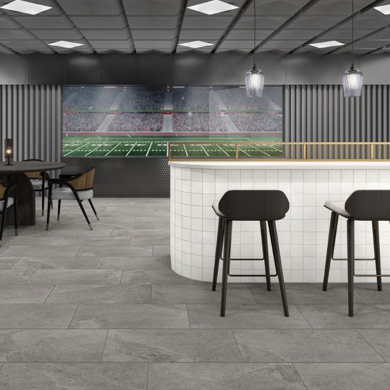 American Olean Willow Constant Porcelain Tile - Rectangle Lifestyle