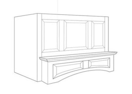 ARCHED WOOD HOOD - WHA423021-Quality Home Distribution