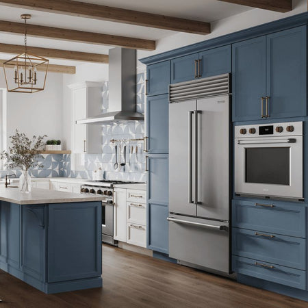 Cubitac Bolt Denim Shaker Kitchen Cabinets
