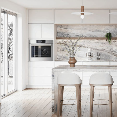 Cubitac Montclair Lace Shaker Kitchen Cabinets - Lifestyle 1