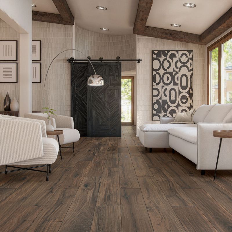 Daltile Acreage Highland Wood-Look Porcelain Tile - Plank Lifestyle