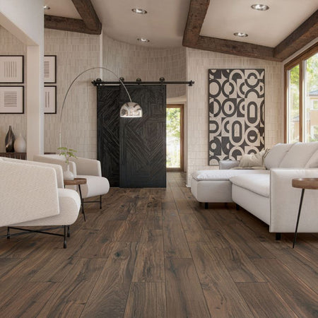 Daltile Acreage Highland Wood-Look Porcelain Tile - Plank Lifestyle