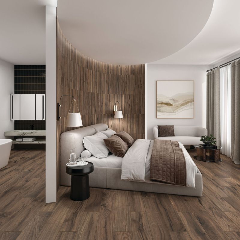 Daltile Acreage Highland Wood-Look Porcelain Tile - Plank Lifestyle