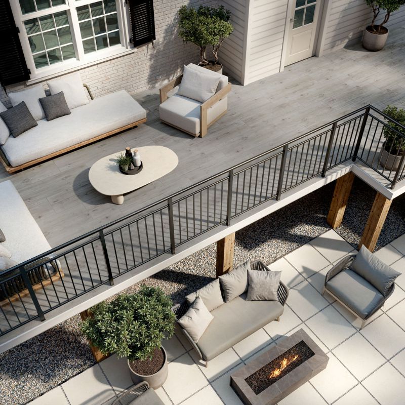 Daltile Commissary Deputy Grey Wood Look Porcelain Paver